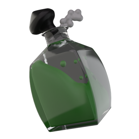 Giftflasche  3D Icon