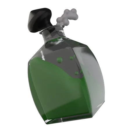 Giftflasche  3D Icon