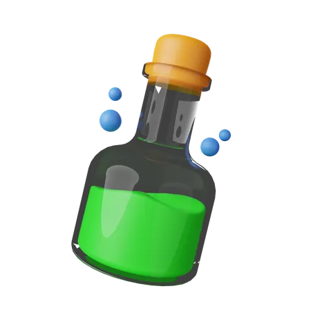 Giftflasche  3D Icon