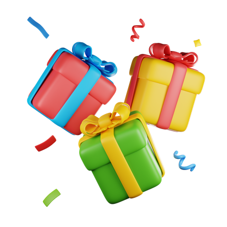Gifts 3D Icon
