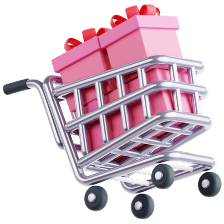 ギフトショッピング  3D Icon