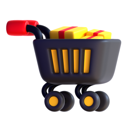 Gifts Shopping  3D Icon