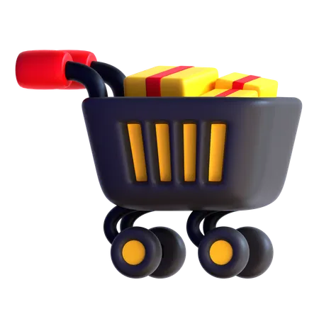 Gifts Shopping  3D Icon