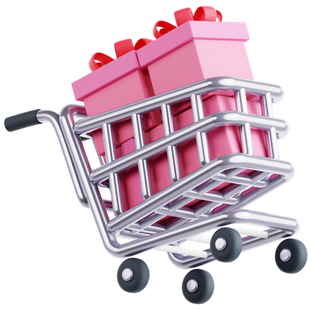 Gifts Shopping  3D Icon