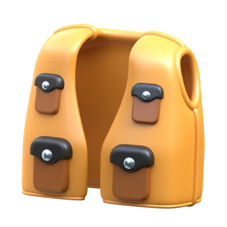 Gilet d'archéologue  3D Icon