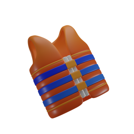 Gilet de natation  3D Icon