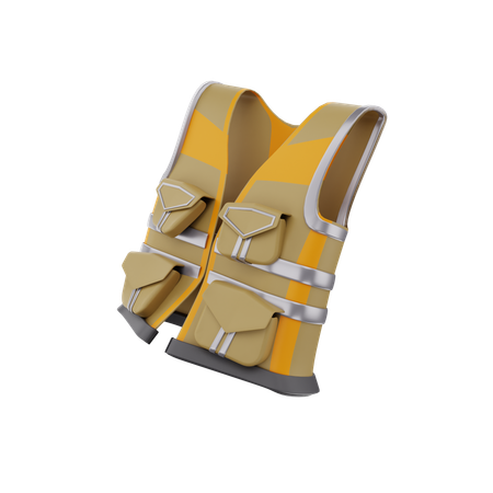 Gilet de sauvetage  3D Icon