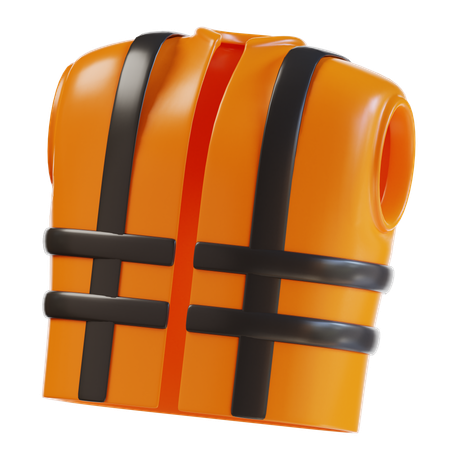 Gilet de sécurité  3D Icon