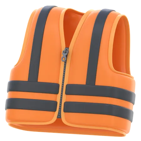 Gilet de sécurité  3D Icon