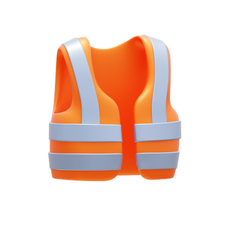 Gilet de sécurité  3D Icon