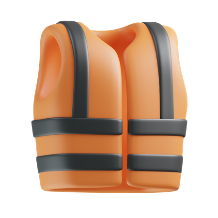 Gilet de sécurité  3D Icon