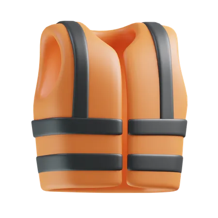 Gilet de sécurité  3D Icon