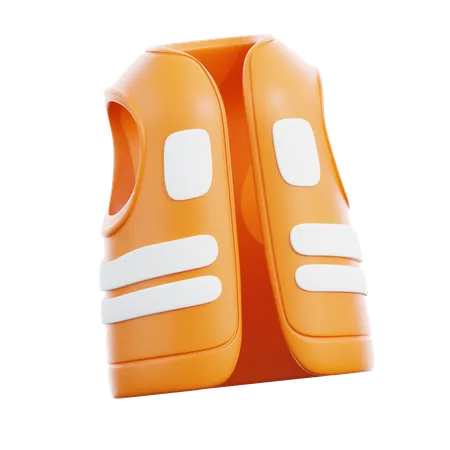 Gilet de sécurité  3D Icon