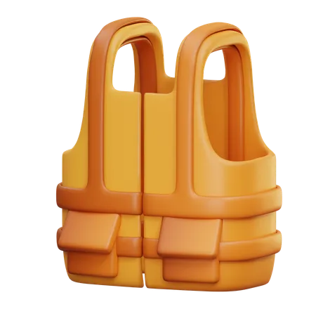 Gilet de sécurité  3D Icon