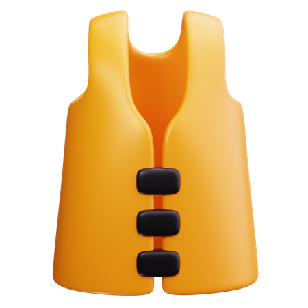 Gilet de sécurité  3D Icon