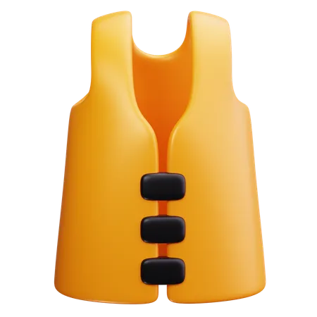 Gilet de sécurité  3D Icon