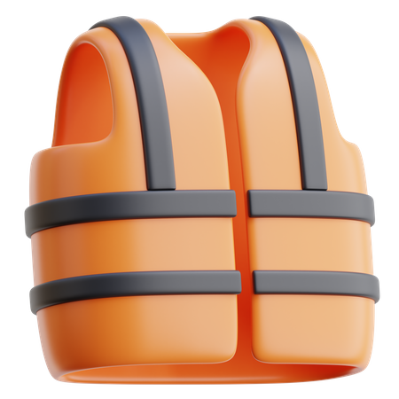 Gilet de sécurité  3D Icon