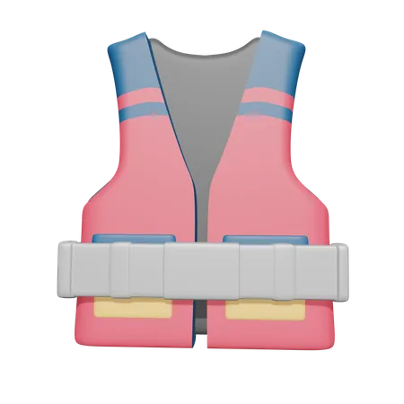 Gilet de sécurité  3D Icon