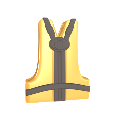 Gilet de sécurité  3D Icon