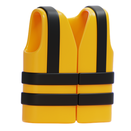 Gilet de sécurité  3D Icon