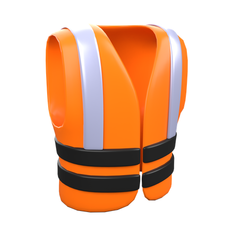 Gilet de sécurité  3D Icon