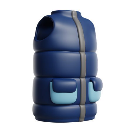 Gilet d'hiver  3D Icon