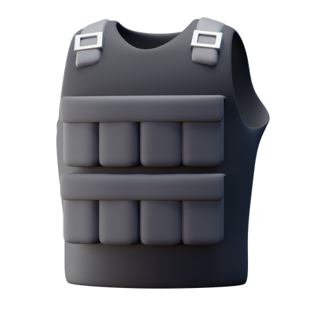 Gilet lesté  3D Icon