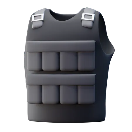 Gilet lesté  3D Icon