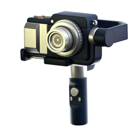 Gimbal com câmera  3D Icon