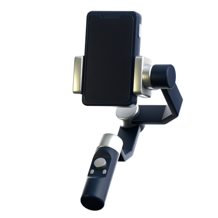 Gimbal com telefone  3D Icon