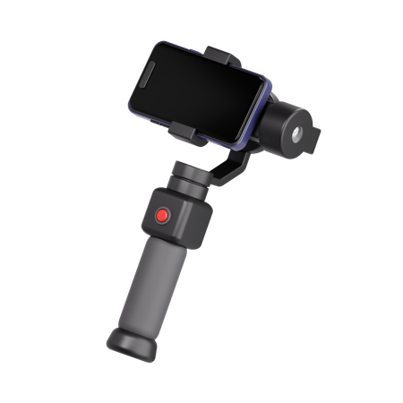 Gimbal Phone  3D Icon