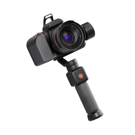 Gimbal With Camera  3D Icon