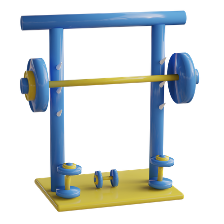 Gimnasia  3D Illustration