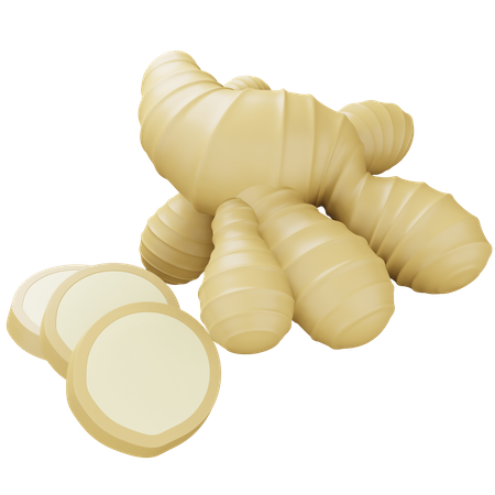 Gingembre  3D Icon