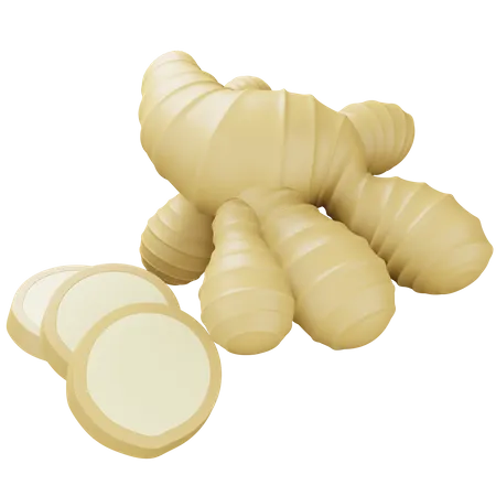 Gingembre  3D Icon