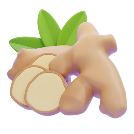 Ginger  3D Icon