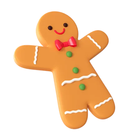Ginger Biscuit  3D Icon