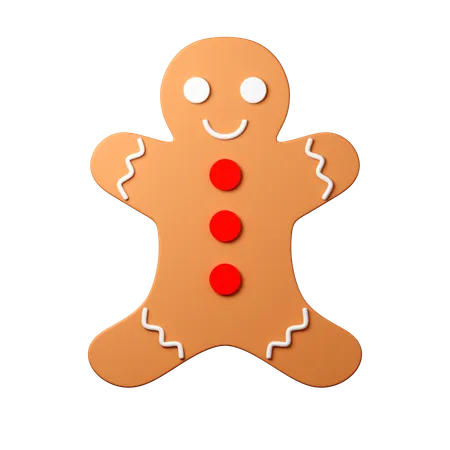 Ginger Bread  3D Icon