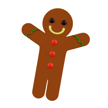 Ginger Bread  3D Icon