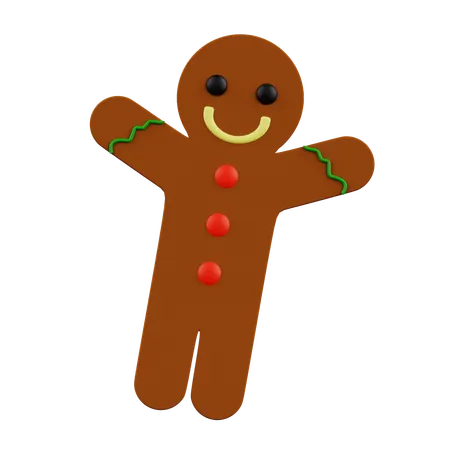 Ginger Bread  3D Icon