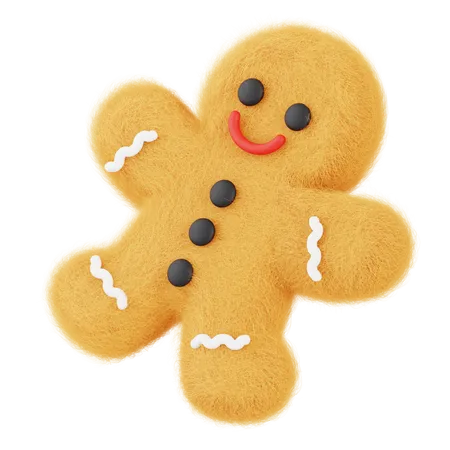 Ginger Bread  3D Icon