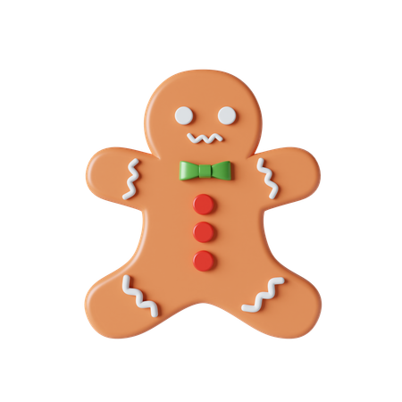 Ginger Bread  3D Icon