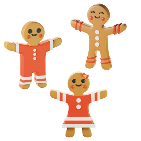 Ginger Bread  3D Icon