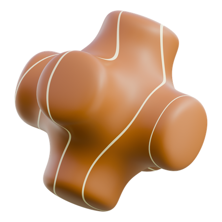 根生姜  3D Icon