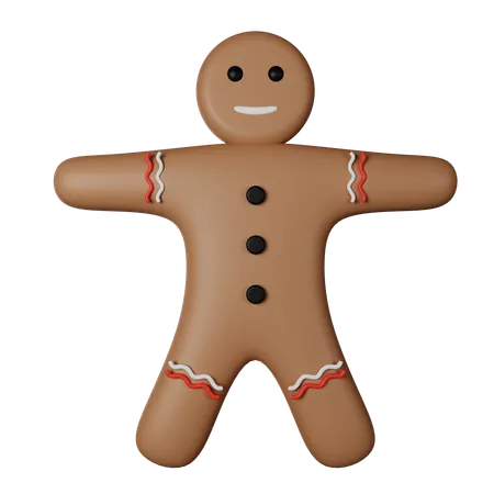 Gingerbread  3D Icon
