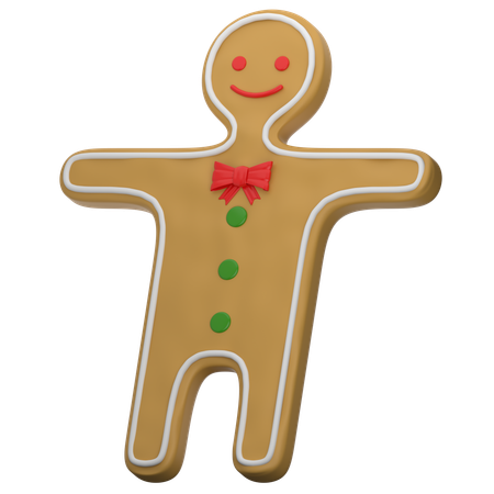 Gingerbread  3D Icon