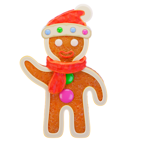 Gingerbread  3D Icon
