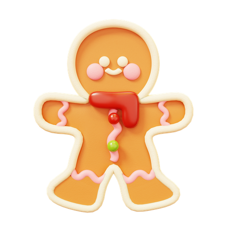 Gingerbread  3D Icon