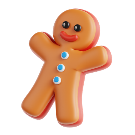 Gingerbread  3D Icon