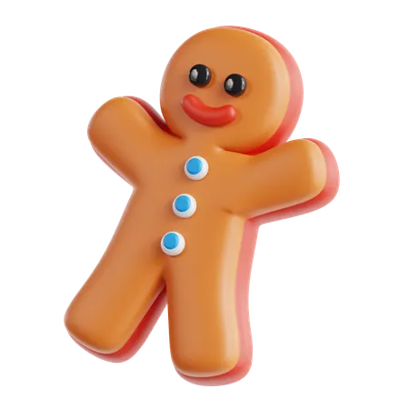 Gingerbread  3D Icon